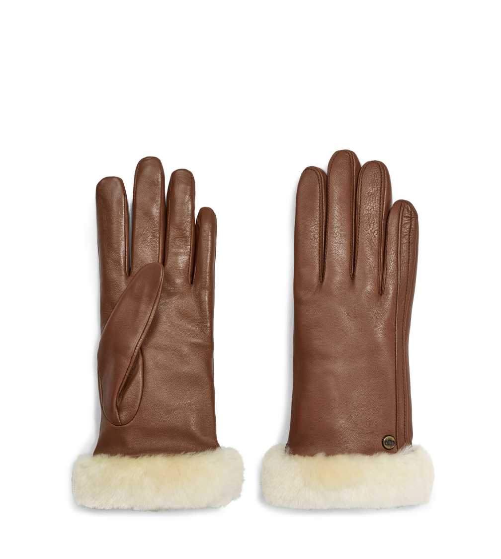 UGG® 公式【 クラシック レザー ショーティ テック グローブ|Classic Lthr Shorty Tech Glv|  191459161166 | レディース】アグ 公式サイト